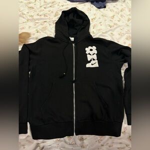 Nike Black Hoodie with White Tag